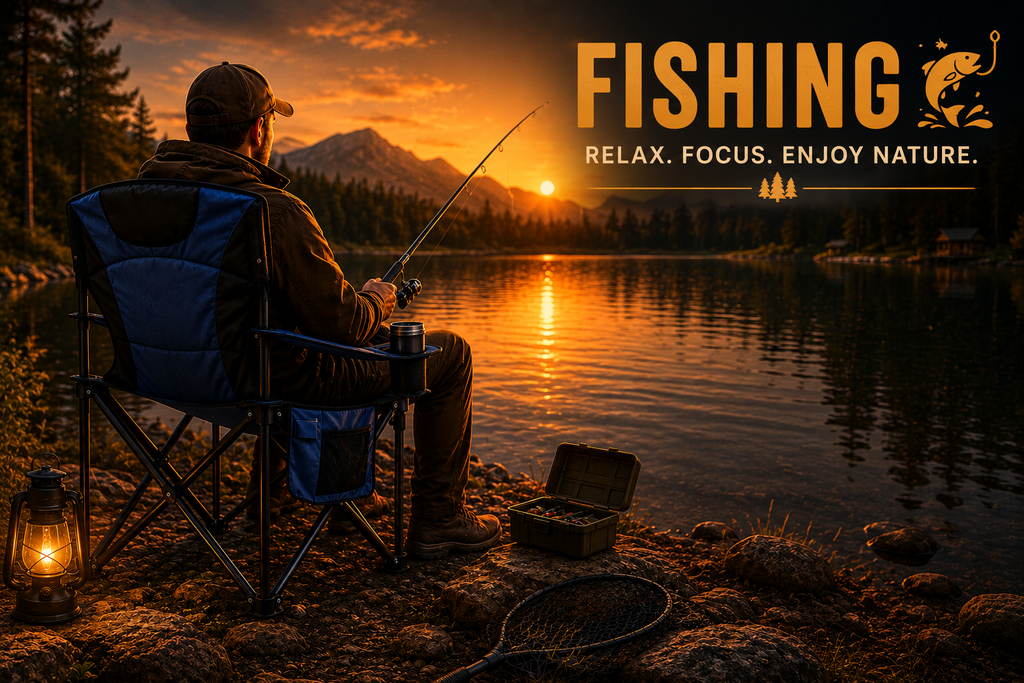 The perfect fishing equipment.